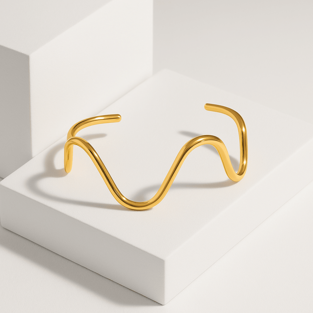 Bracelete Lady Brien Banhado em Ouro 18k