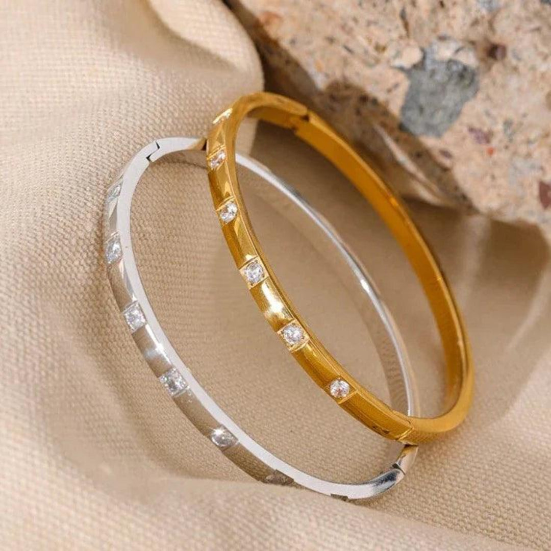 Bracelete com Pedras de Zirconia | Loja Koa