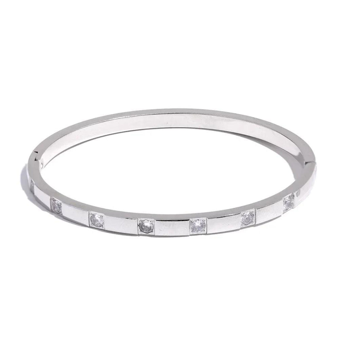 Bracelete com Pedras de Zirconia | Loja Koa