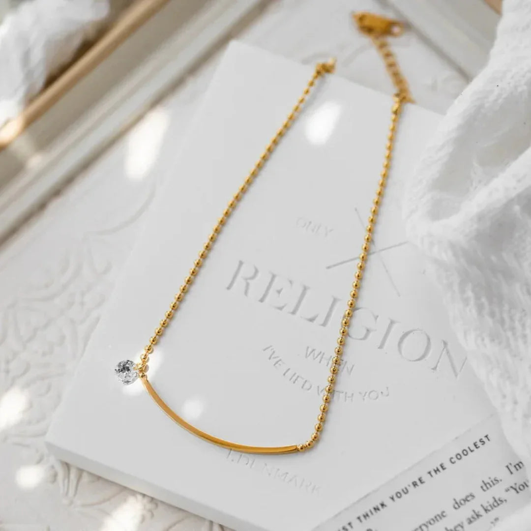 Moda de aço inoxidável jóias high-end embutido zircão tornozelo ornamentos charme frisado corrente tornozeleira para presente feminino