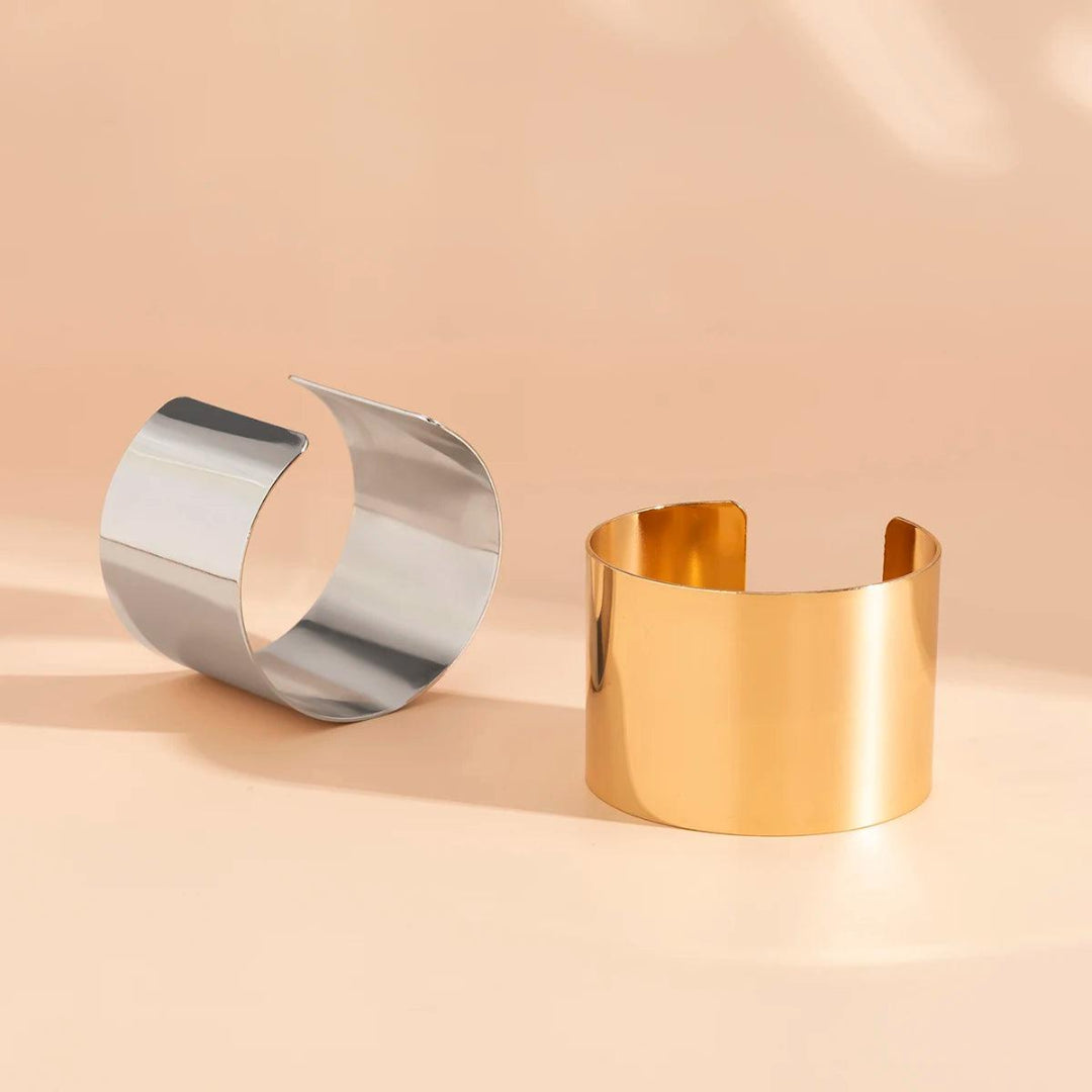 Bracelete Aberto Banhado em Ouro 18k