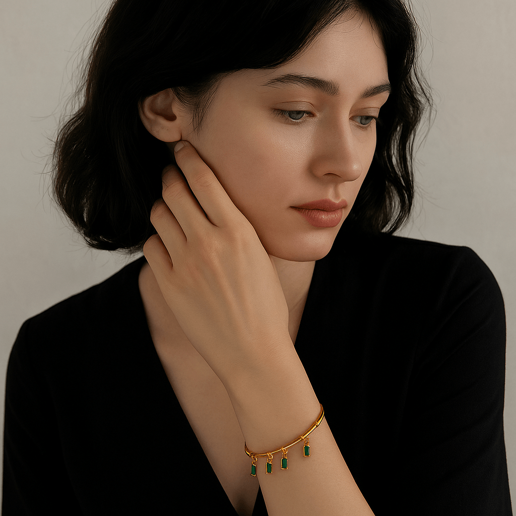 Bracelete Beout Mirelle Banhado em Ouro 18k
