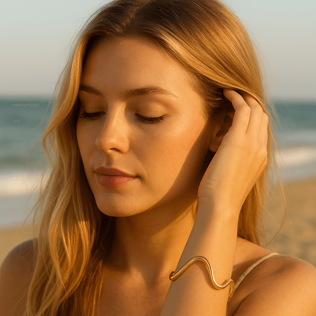 Bracelete Lady Brien Banhado em Ouro 18k