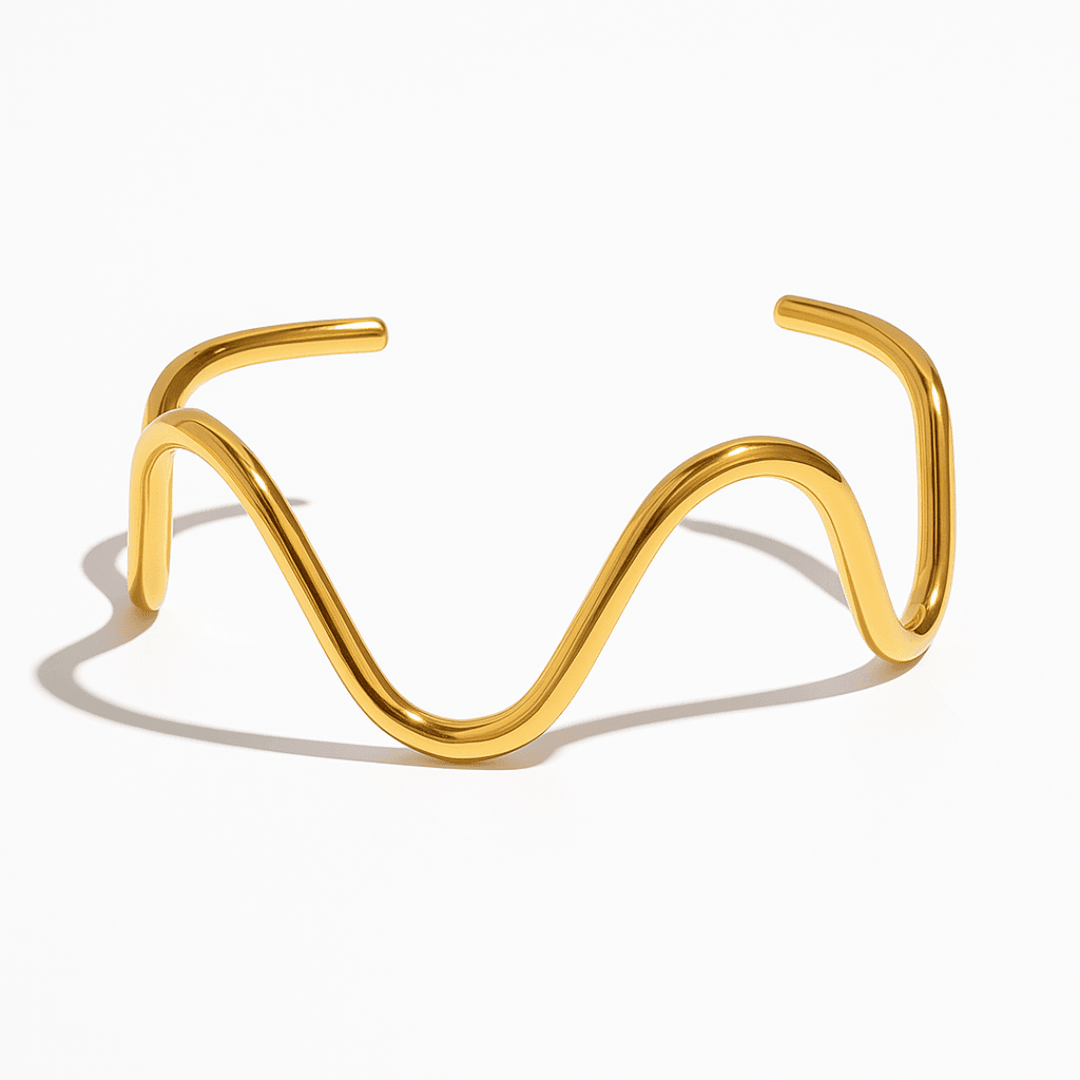 Bracelete Lady Brien Banhado em Ouro 18k