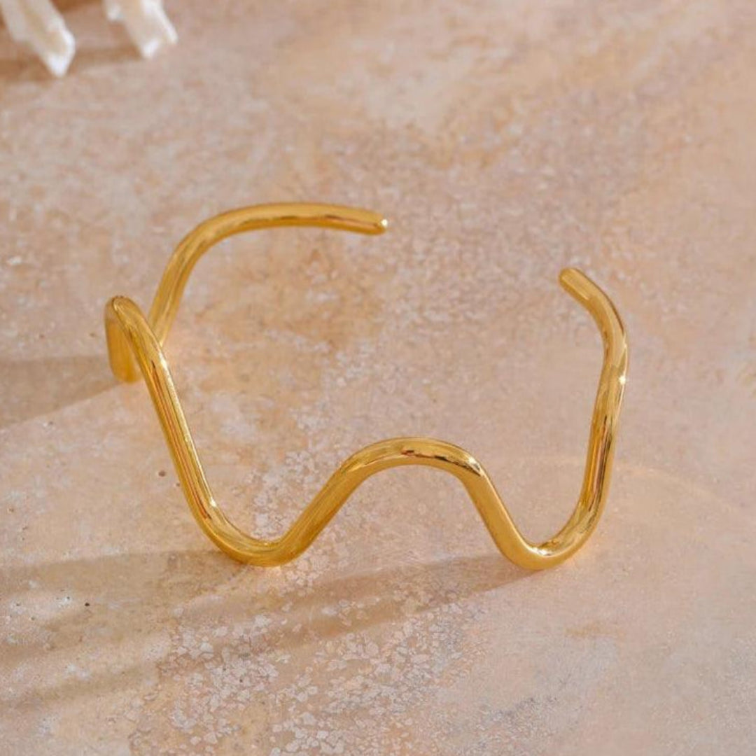 Bracelete Lady Brien Banhado em Ouro 18k