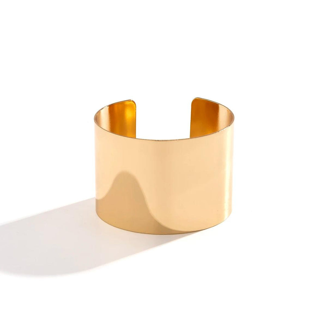 Bracelete Aberto Banhado em Ouro 18k
