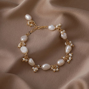 Pulseira Com pérola De Àgua Doce