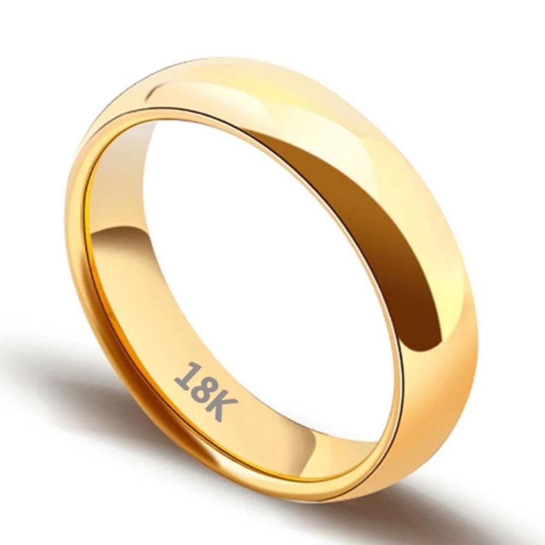 Aliança Château Bijou Banhado Em Ouro 18K