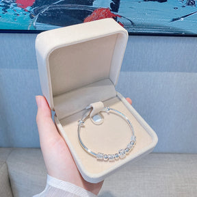 Pulseira De Prata 925 Com Pingentes